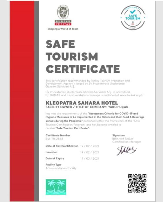 Kleopatra Sahara Hotel Alanya Exterior photo